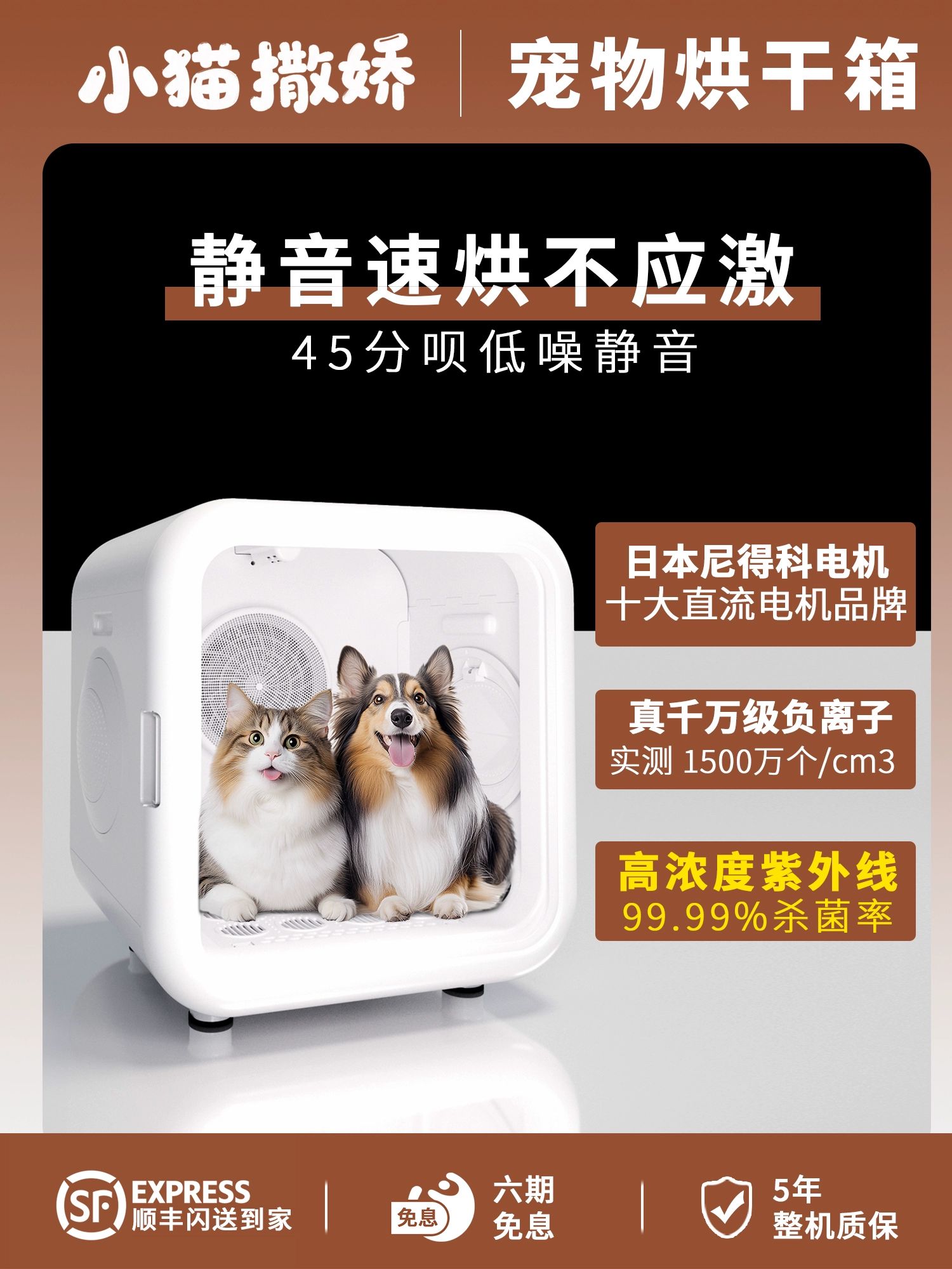 펫드라이룸 강아지 고양이 건조기 저소음 기본형 반려동물 스트레스 완화 안심 창 - 상세 이미지 3