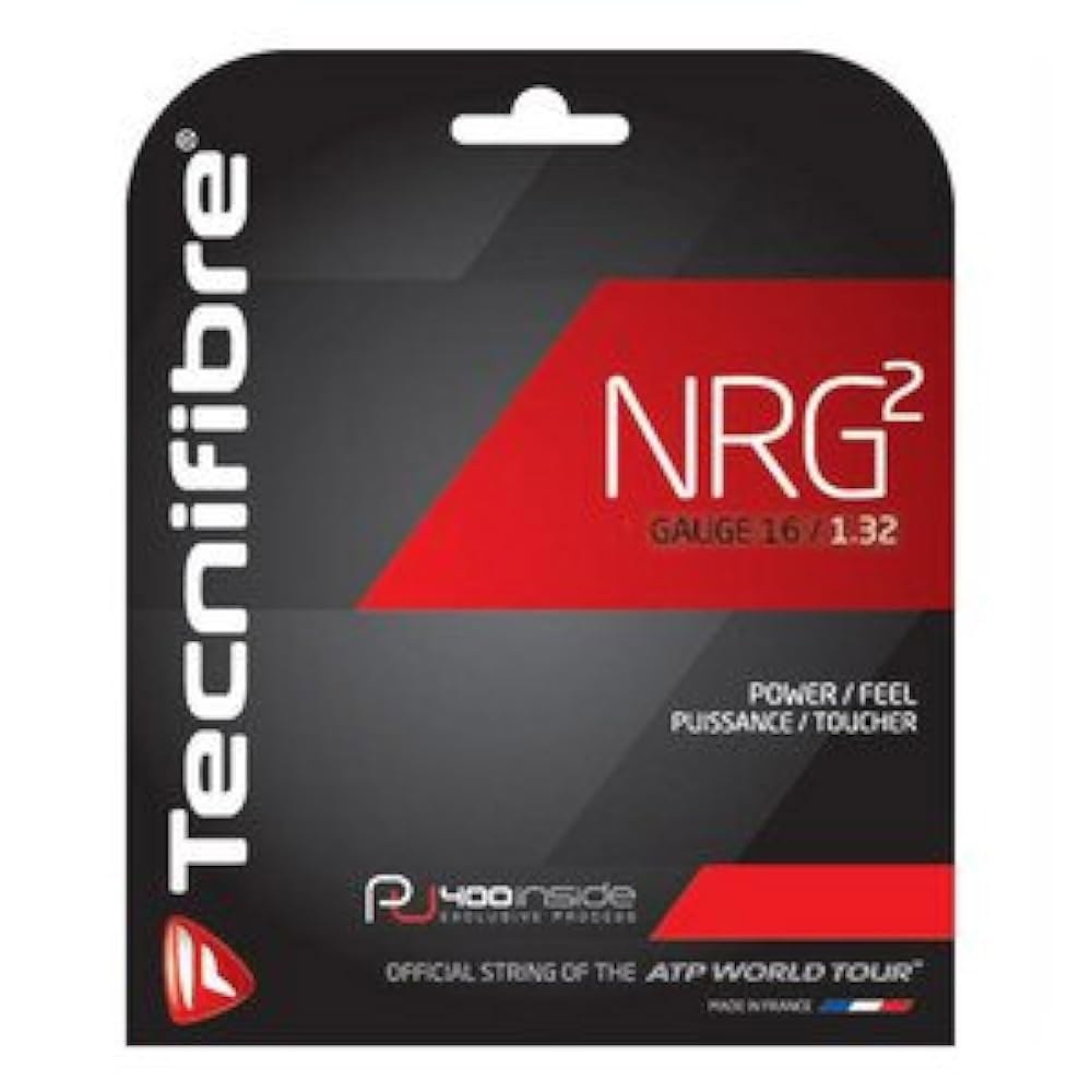 Tecnifibre NRG2 SPL 테니스 스트링 세트-블랙-16 - 상세 이미지 3