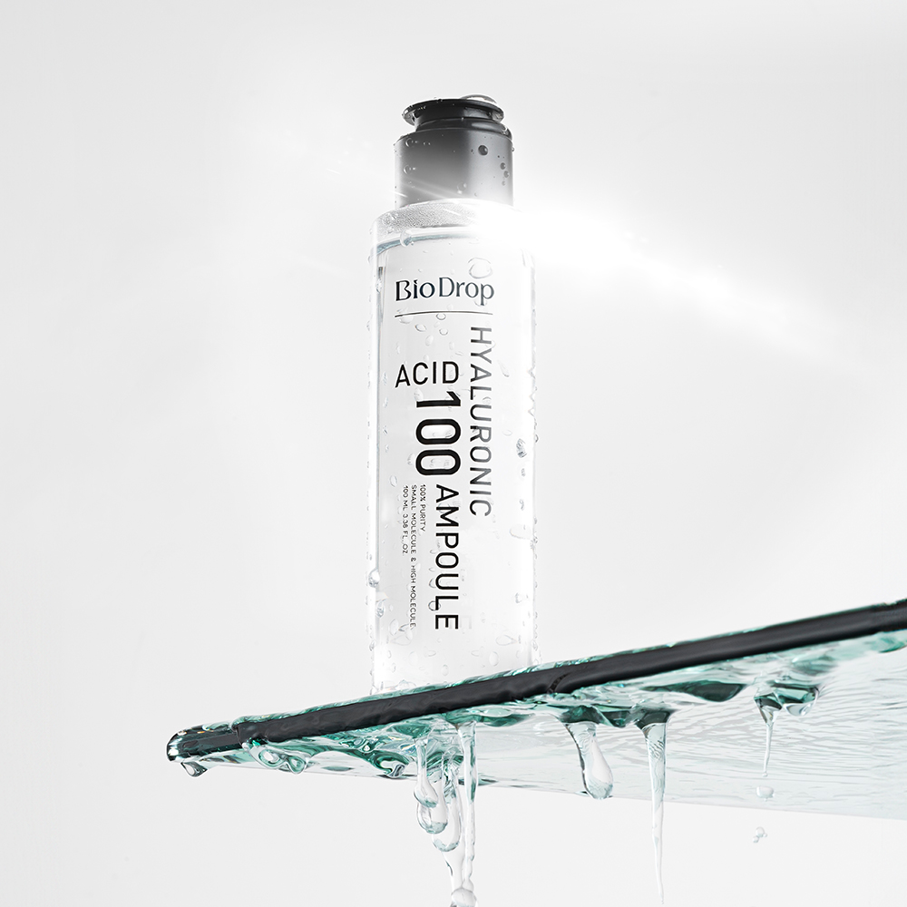 바이오드롭 히알루론산 100 앰플 순도 100% 고농축 원액 고보습 세럼 100ml, 1개 - 상품 이미지
