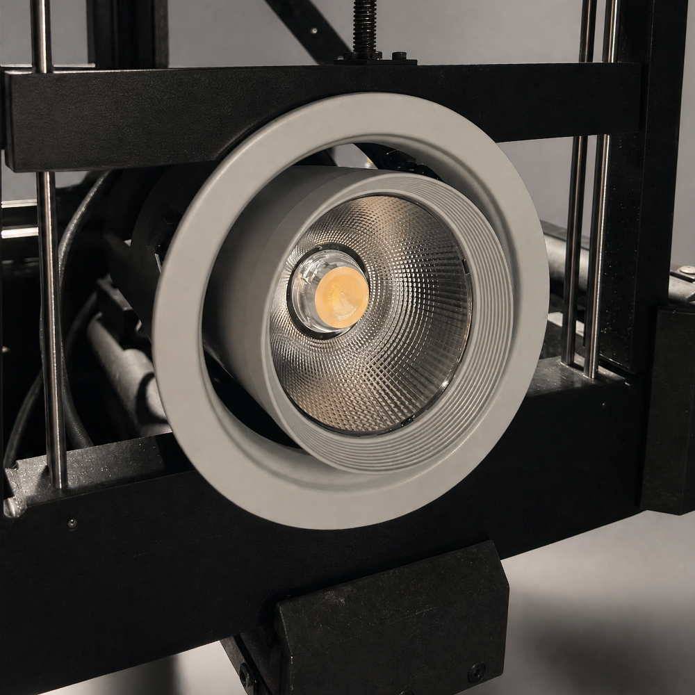 150mm(6인치) LED COB 실린더 다운라이트 매입 각도 30W 40W 45W - 상세 이미지 2