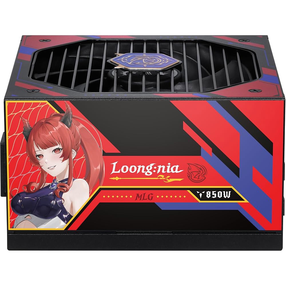MSI A850GLS MLG 에디션, 완전 모듈식 컴팩트 게이밍 850W 전원 공급 장치, 80+ 골드, ATX 3.1 및 PCIe 5.1 준비, 네이티브 듀얼 컬러 12V-2x6 - 상세 이미지 2