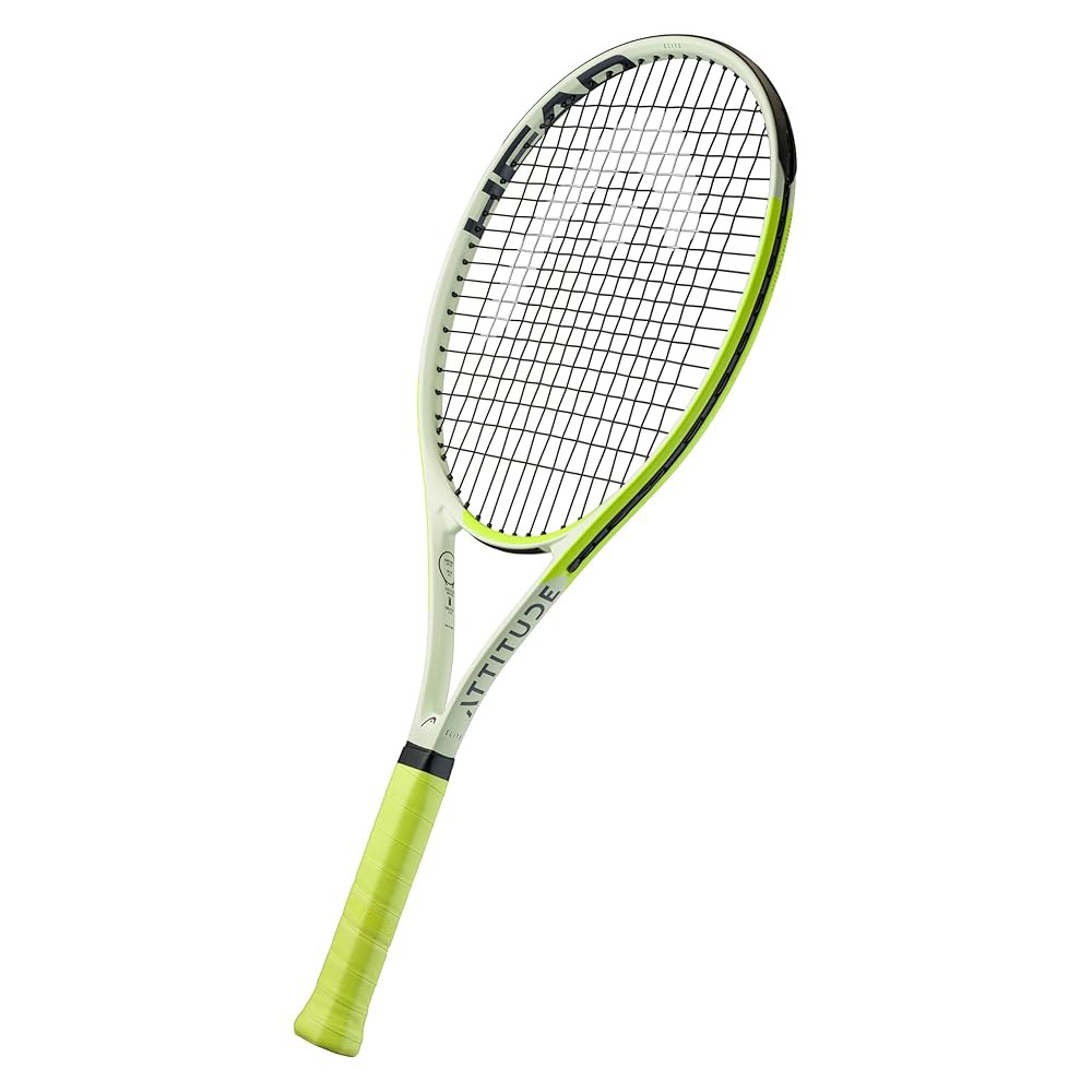 HEAD MX Attitude Elite Tennis Racquet Oversized Power - 4 Grip Adult Head, 3/8 16x19 Frame, & Compos - 상세 이미지 2