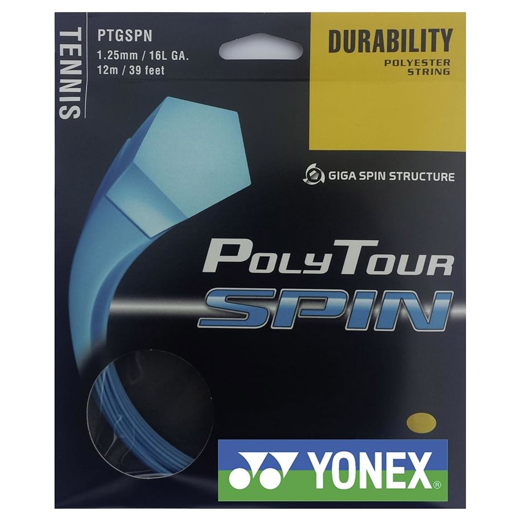 Yonex Spin Tennis String 1.25mm 12m 12 미터 - 상품 이미지