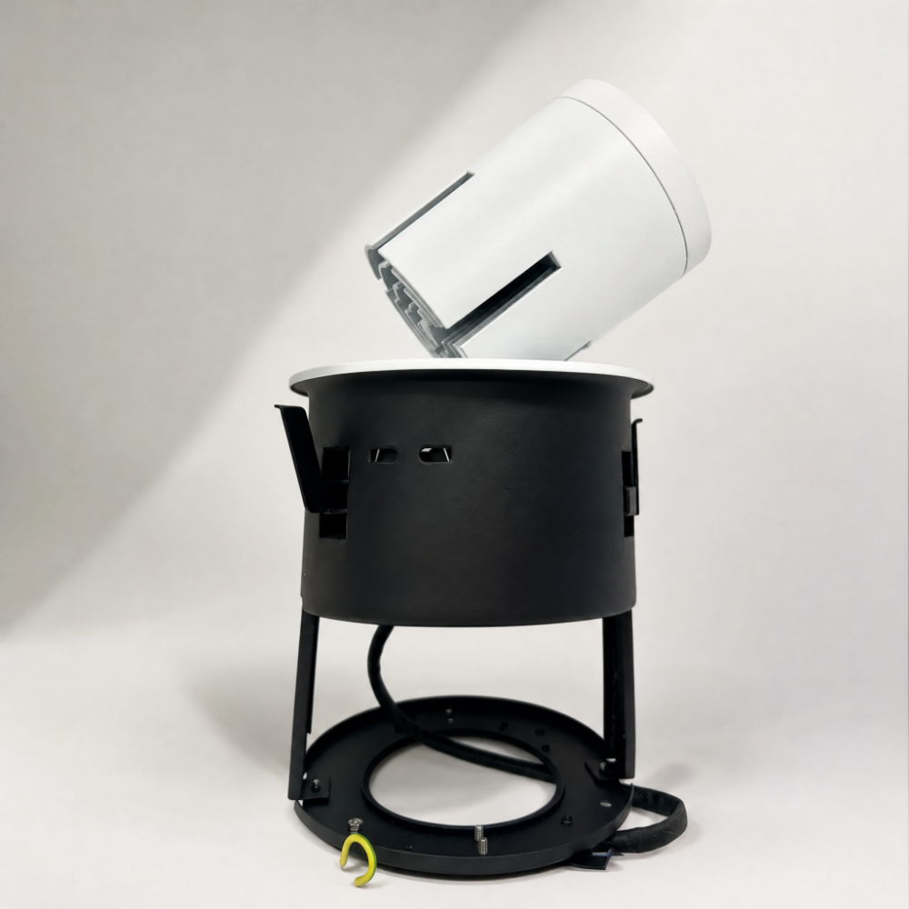 150mm(6인치) LED COB 실린더 다운라이트 매입 각도 30W 40W 45W - 상품 이미지