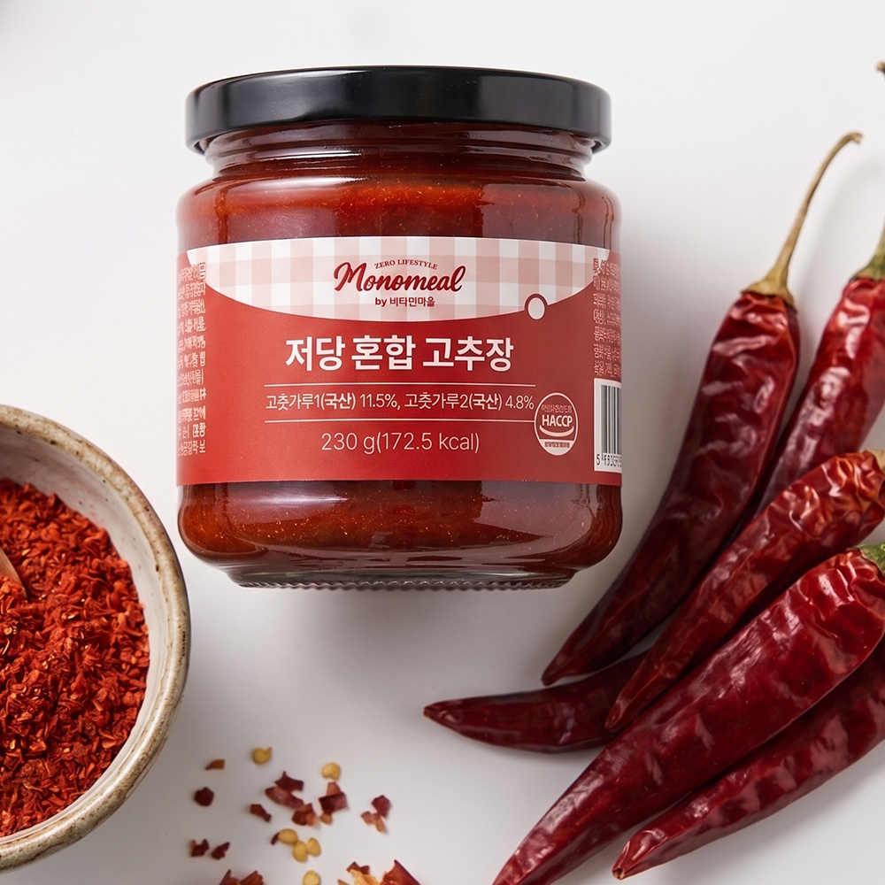 비타민마을 모노밀 저당 혼합 고추장 230g, 2개 이미지 7