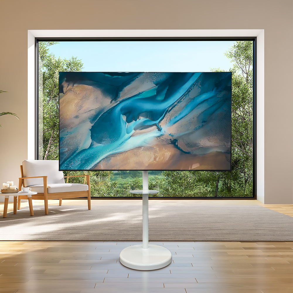 삼성 LH75BE-H 189.3cm(75인치) UHD 4K 비즈니스TV 189.3cm(75인치), 이동식스탠드 화이트 - 상세 이미지 2