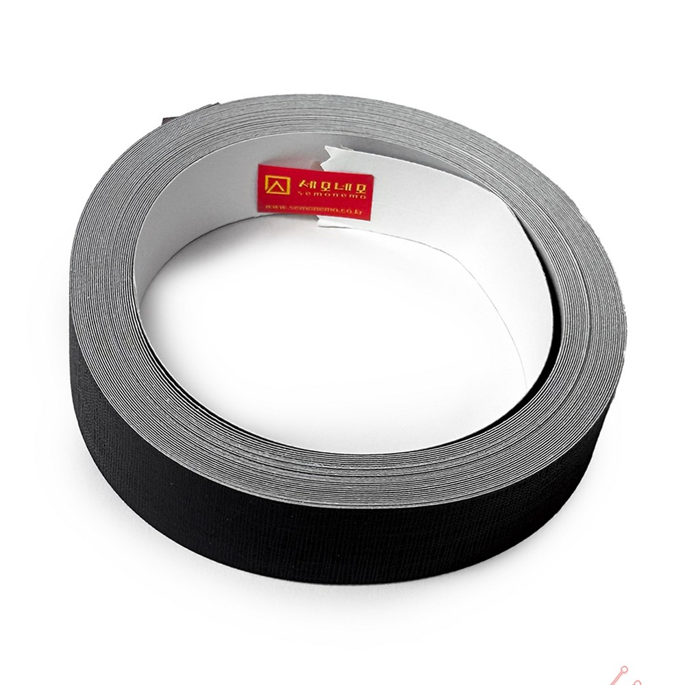 라이즈올 JB2500 제본 테이프 25mm x 10M 블랙 접착 jb2500제본 양면테이프 - 상품 이미지