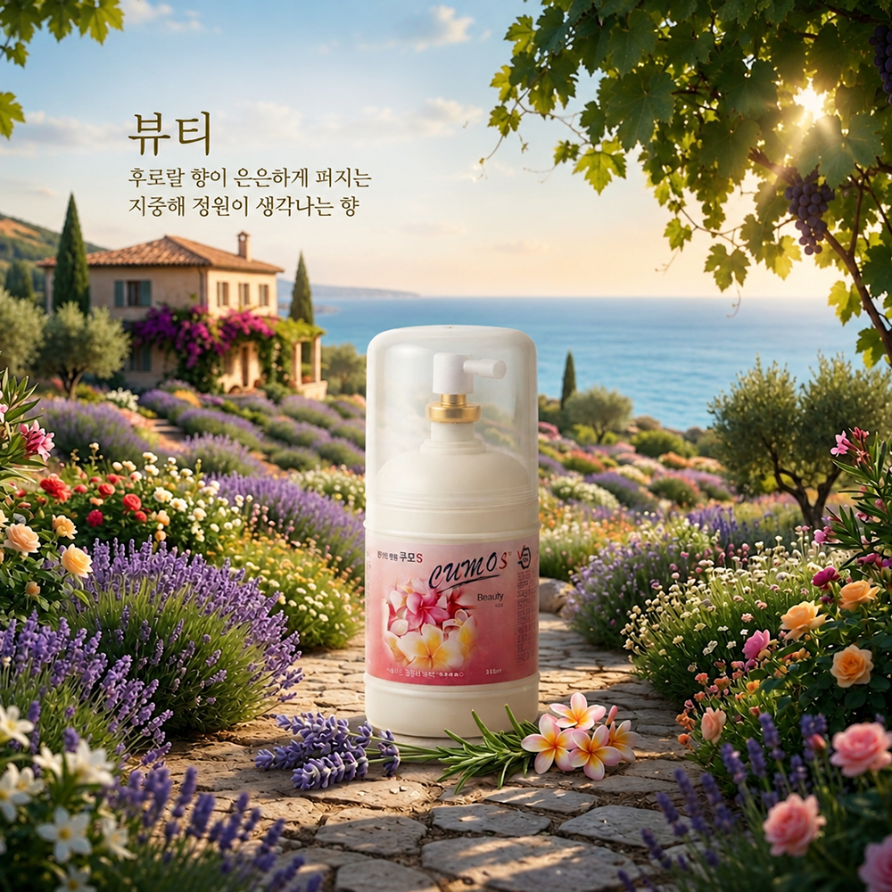 쿠모S 화장실 방향제 욕실 사무실 거실 실내 가정용 뷰티, 245ml, 1개 - 상품 이미지