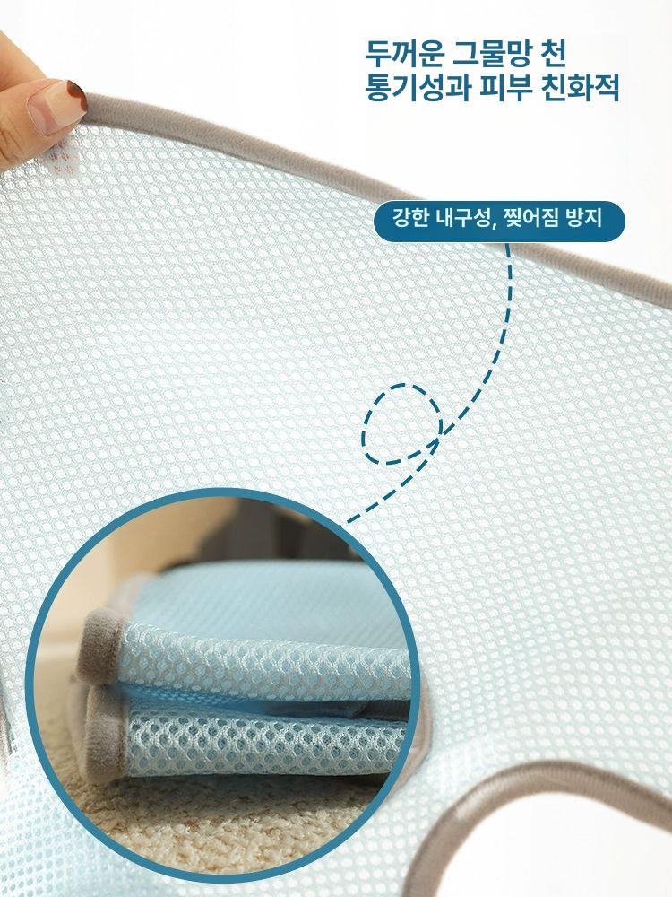 강아지 매달기 이발 고양이 발톱 손질 미용 애완동물 해먹 행거 업그레이드 조절형 후크 포함 소형 2~4.5kg - 상세 이미지 4