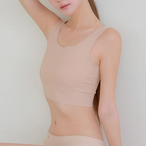 미니마이저브라 심리스 큰가슴 작아지는 작아보이는 뽕없는 처짐 노패드 압박... 착용 후기 | 사이즈/핏 총정리 - 상품 이미지 1