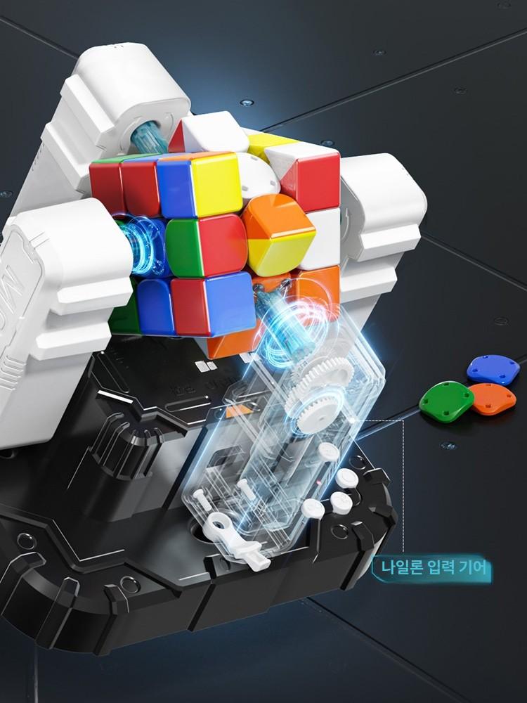 자동 로봇루빅큐브 게임 기계 지능형 스피드 교육 장난감 맞추는 머신 모터 큐브로봇 - 상세 이미지 5