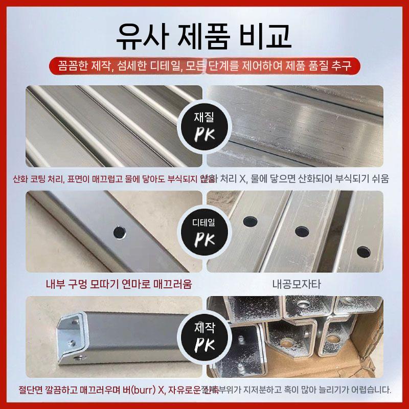 삼각대 기둥보호대 안전작업 산업용 코너안전대 펜스 크레인 난간 맨홀 주차장 벨트 가드레일 삼각대 1200 파운드 윈치 - 상세 이미지 4