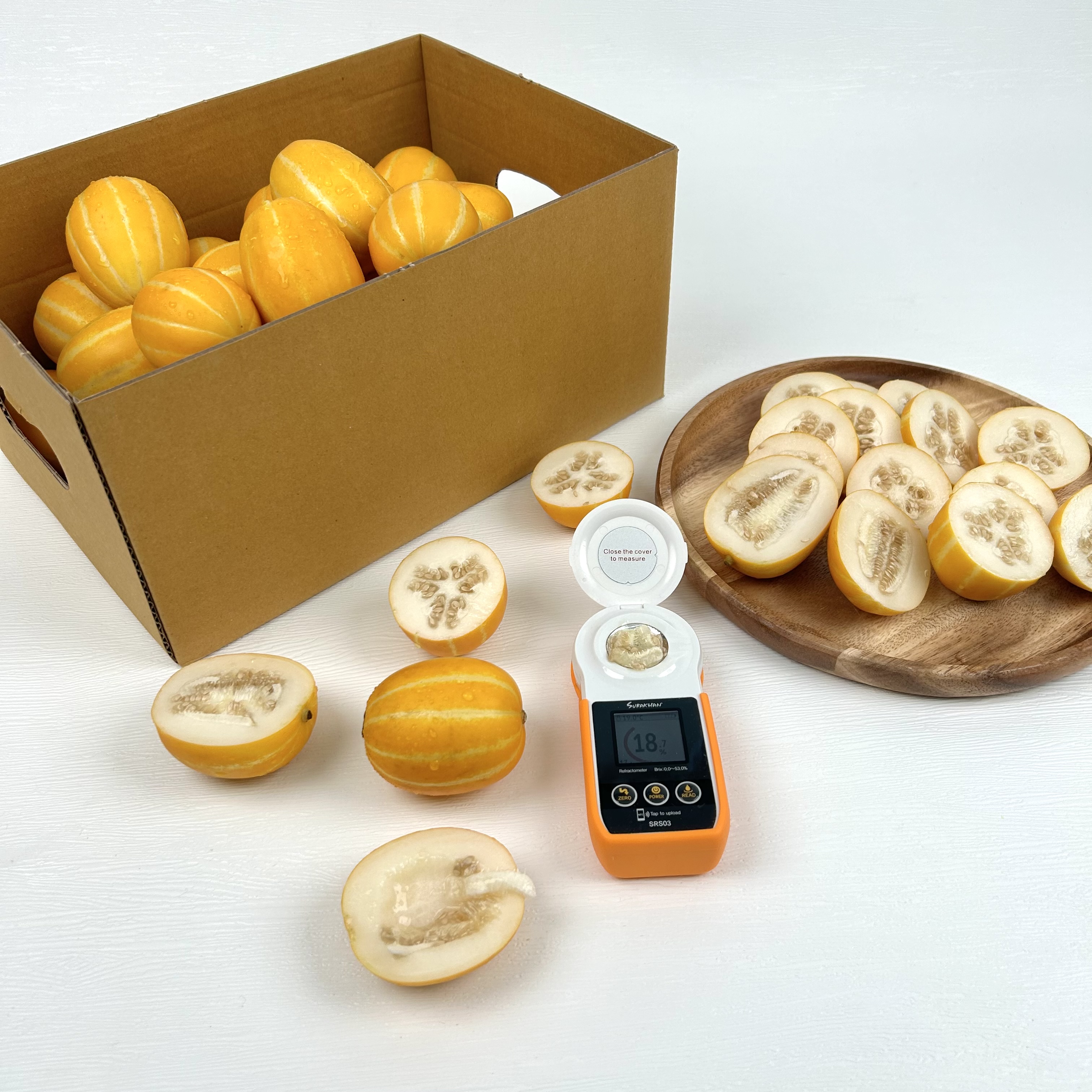 토해원 초고당도 껍질째 먹는 한입 꼬마 성주 참외 1kg 2kg 5kg - 상세 이미지 4