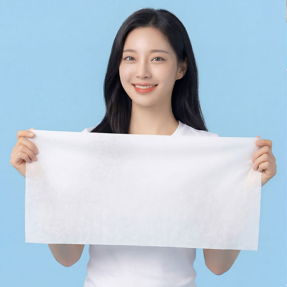 프렌즈 일회용 샤워타올 특대형 70x30cm 여행용 수건 샤워티슈 12개 - 상세 이미지 4