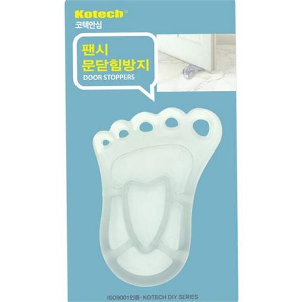 소음방지 스토퍼 현관문 완충 장치 사무실 고정 바닥 - 상품 이미지