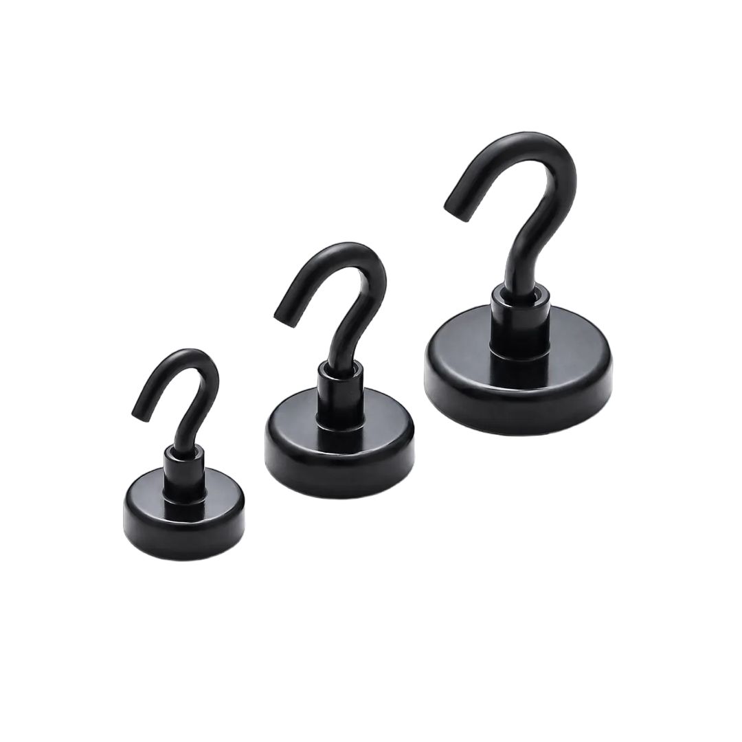 초강력 네오디움 블랙 자석 홀더 네오디뮴 고리 원형, 12mm - 상세 이미지 2