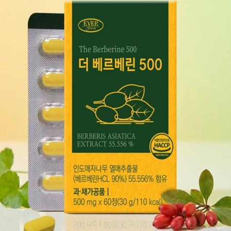 [루틴] 천연 알칼로이드 더베르베린500 x 2 기능성 메트포르민 당뇨관리