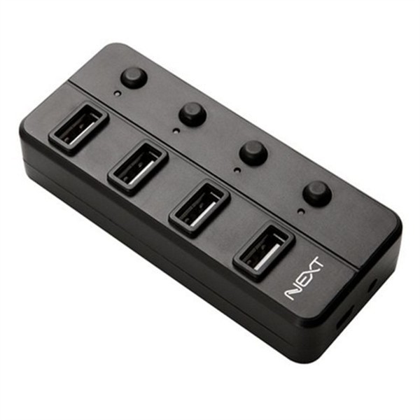 멀티 usb 허브 소형 usb 2.0 허브 노트북 데스크탑 충전 - 상품 이미지