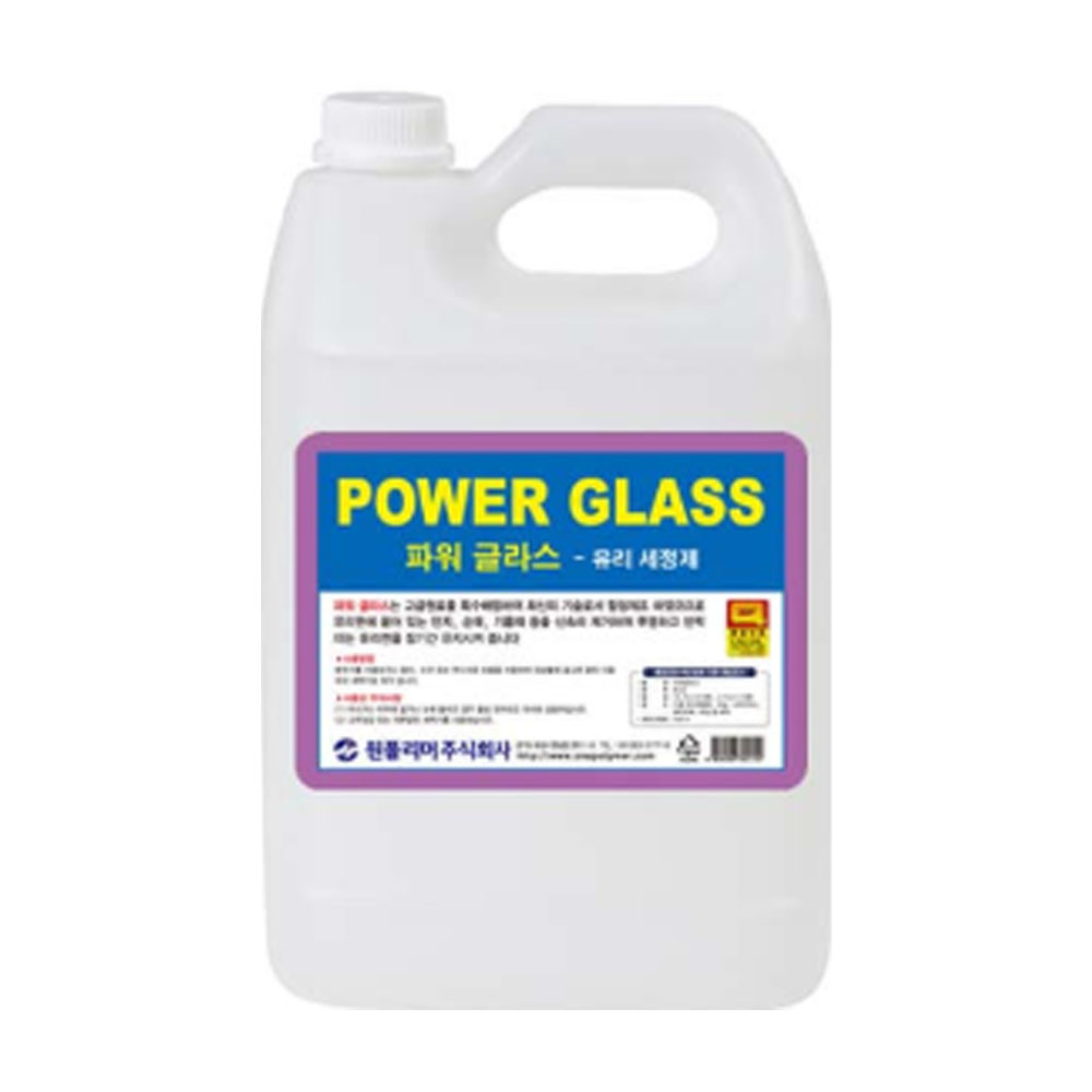 원폴리머 파워글라스 유리세정제 3.75L, 1개 - 상품 이미지