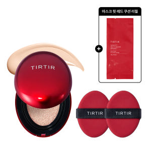 티르티르 마스크 핏 레드쿠션 + 리필1 + 퍼프2P 기획세트 솔직 후기 | 피부 타입별 분석 - 상품 이미지 1