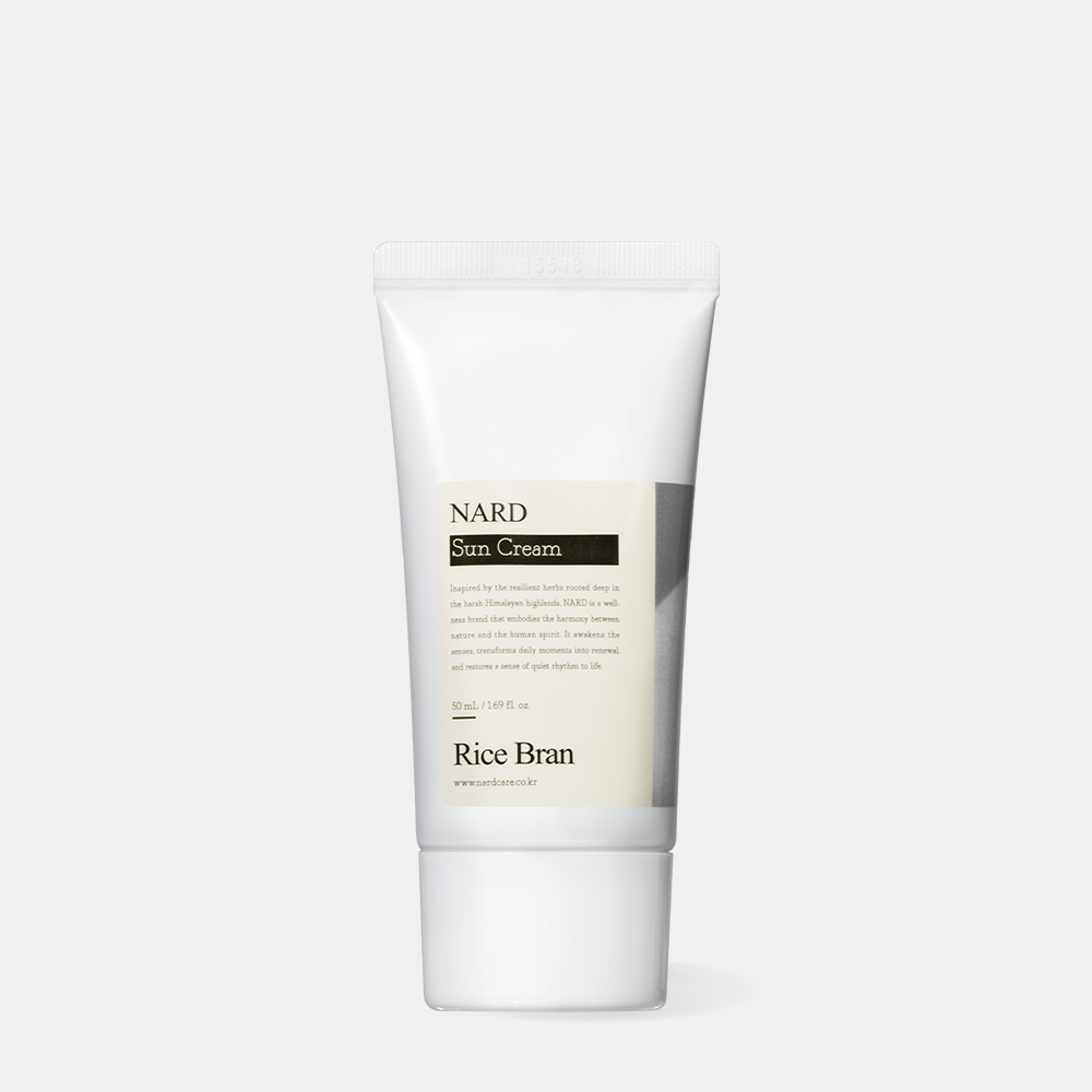 [1개] 나드 쌀겨 에센스 브라이트닝 선크림 50ml SPF50+ / PA++++ - 상품 이미지