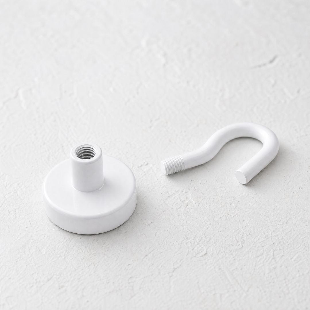 초강력 네오디움 화이트 자석 홀더 네오디뮴 고리 원형, 25mm - 상세 이미지 3