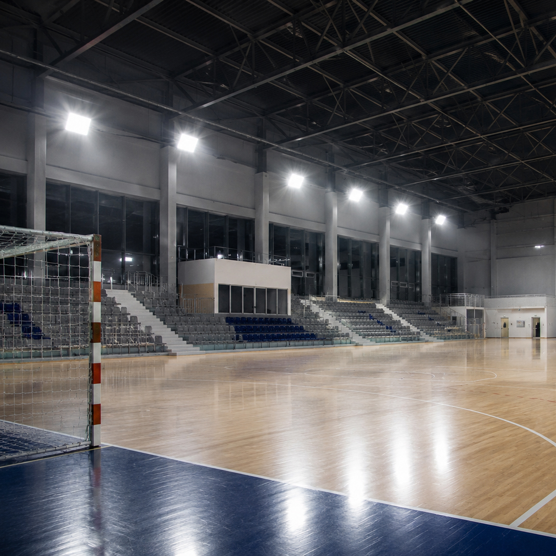 국산 고출력 투광등 스포츠조명 1200W LED 투광기 가로등 항만 공항 경기장 조명탑 이미지 8