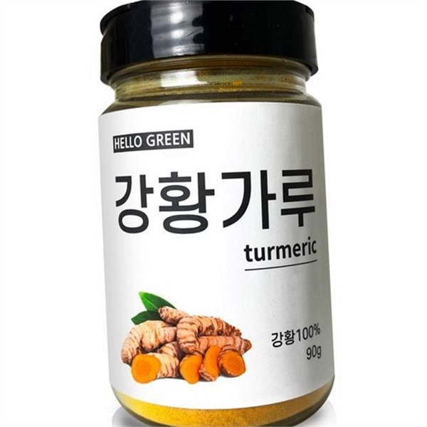 인도산 강황 가루 황금 강황 분말 건강 푸드 - 상품 이미지