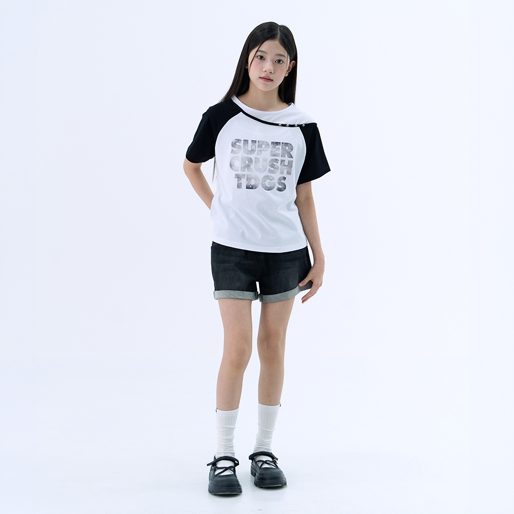 더데이걸 밴딩 컷팅 숏 팬츠 TGTH26301 - 상세 이미지 5