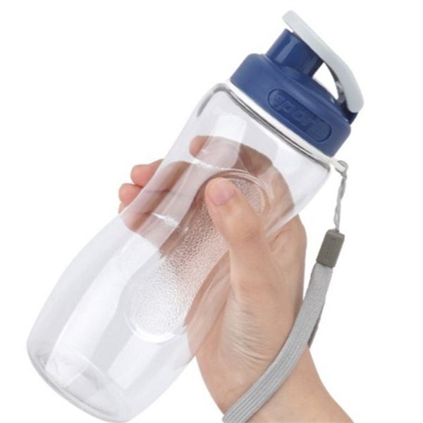 가벼운 스포츠 물병 600ml 손잡이 휴대용 물병 600ml 트라이탄 운동 - 상품 이미지