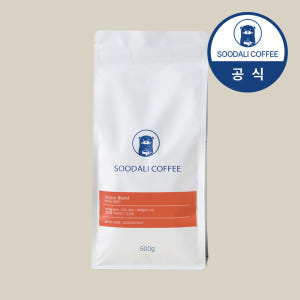 수달리커피 원두커피 하우스 블렌드 산미없는 고소한 로스팅 홀빈 500g 맛있게 먹은 솔직 후기 - 상품 이미지 1