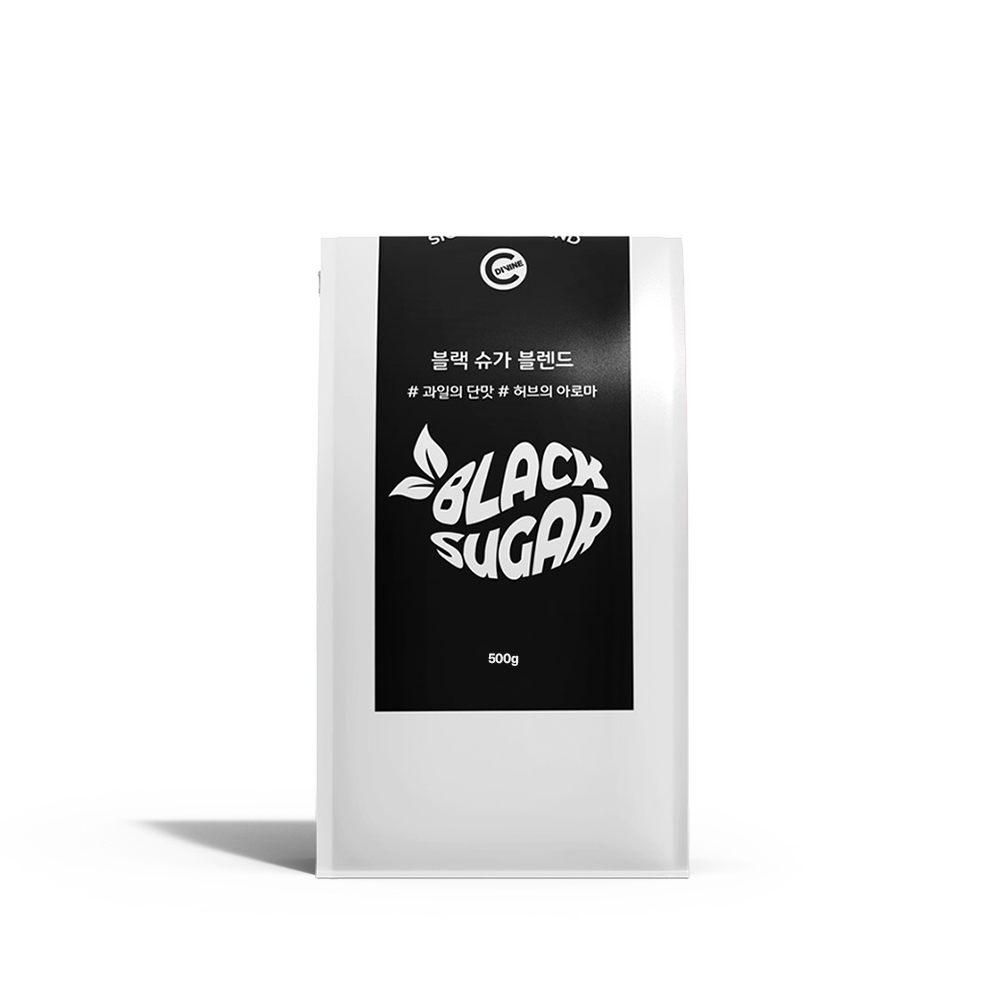 커피디바인 시그니처 블랙 슈가 블렌드 당일 로스팅 원두 커피 500g - 상품 이미지