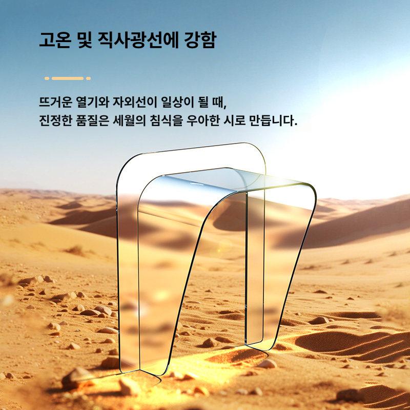 도어락 레인커버 현관 실외 워터캡 비막이 보호 덮개 투명 초인종 레인 방수 - 상세 이미지 4