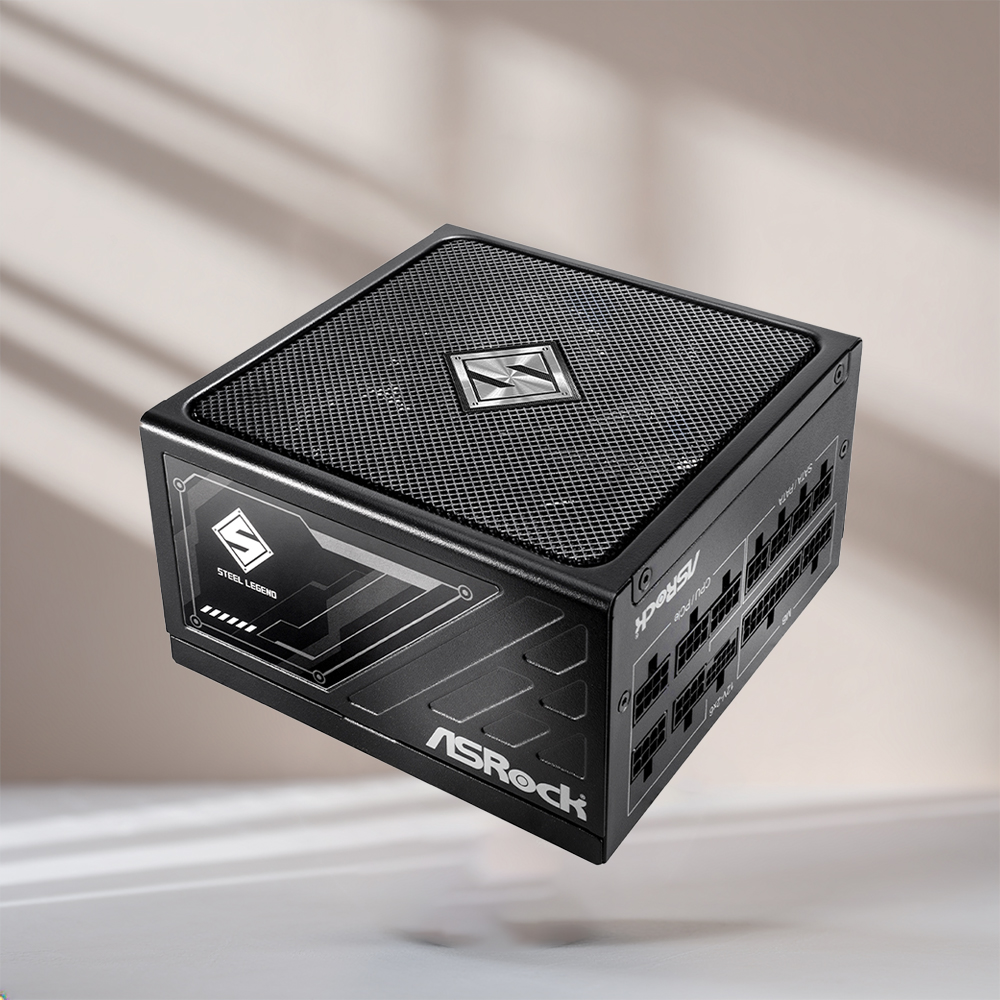 ASRock 스틸레전드 SL-850G 80PLUS골드 풀모듈러 ATX3.1 파워 블랙 - 상품 이미지