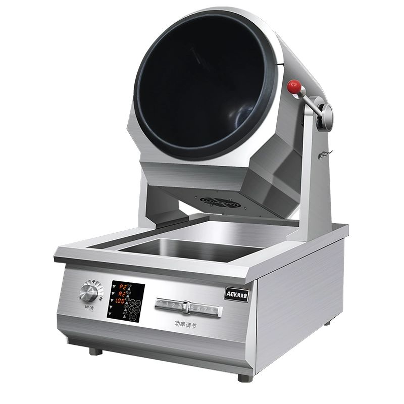 업소용 자동조리기 업소용 고기 볶음밥 조리기 다이얼형 260 3500W 220V - 상품 이미지