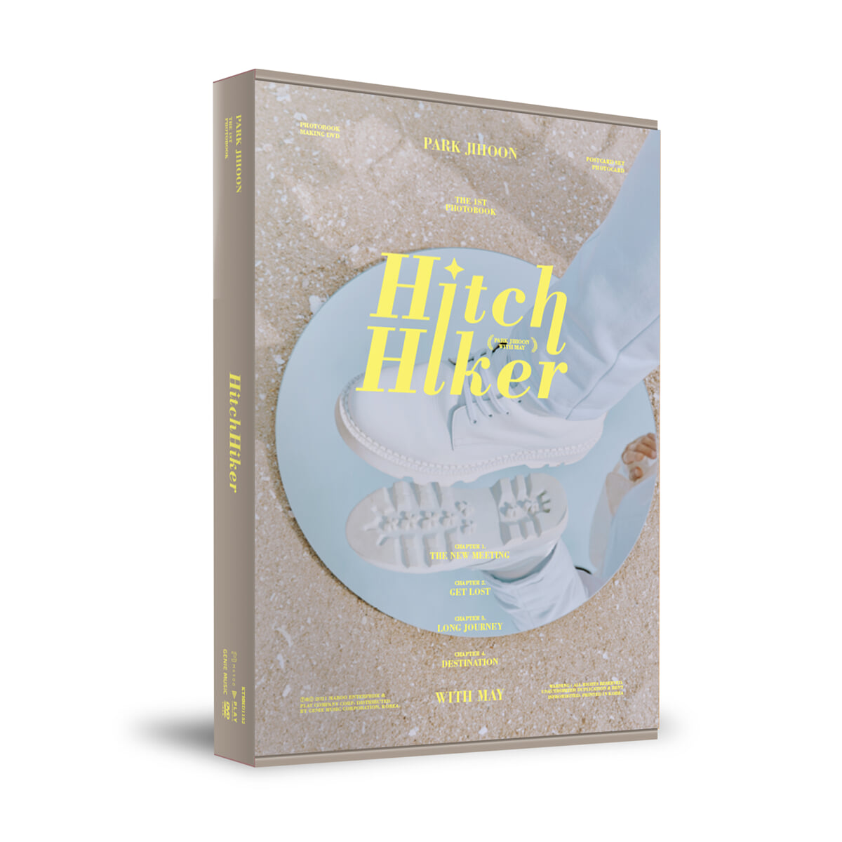 박지훈 THE 1ST PHOTOBOOK HITCHHIKER PARK JIHOON WITH MAY - 상품 이미지