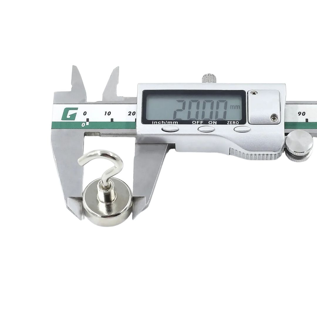 초강력 네오디움 고리 홀더 네오디뮴 원형, 20mm - 상품 이미지