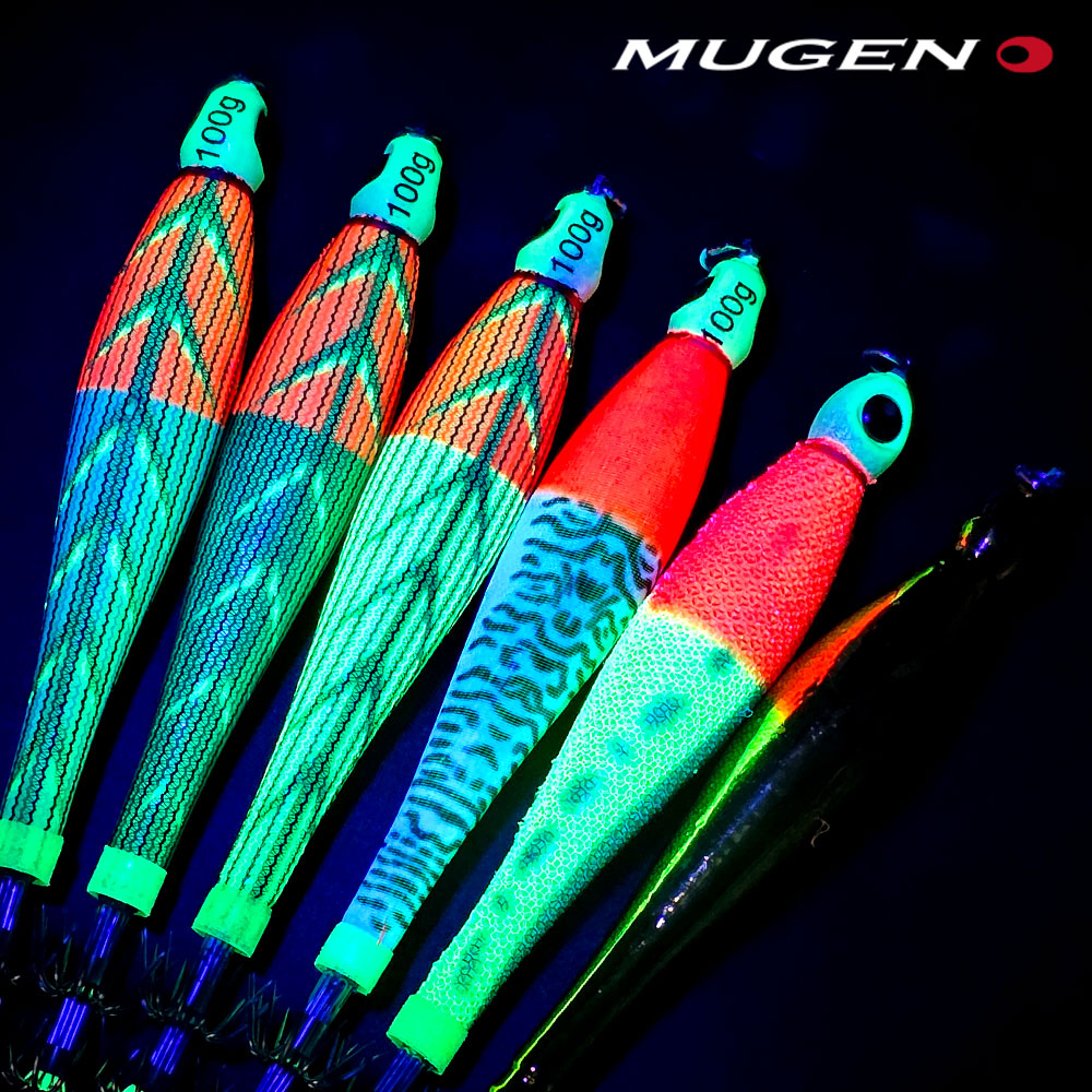 무겐 한치 이카메탈 슬림바디 케이무라 축광 MG-048 야광 볼베어링 80g - 상세 이미지 4