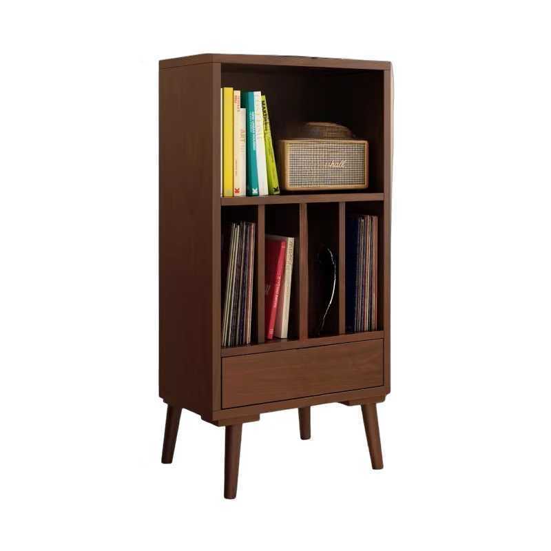 LP보관함 수납장 선반 원목 턴테이블 용 진열장 정리함 50x40x100 - 상품 이미지