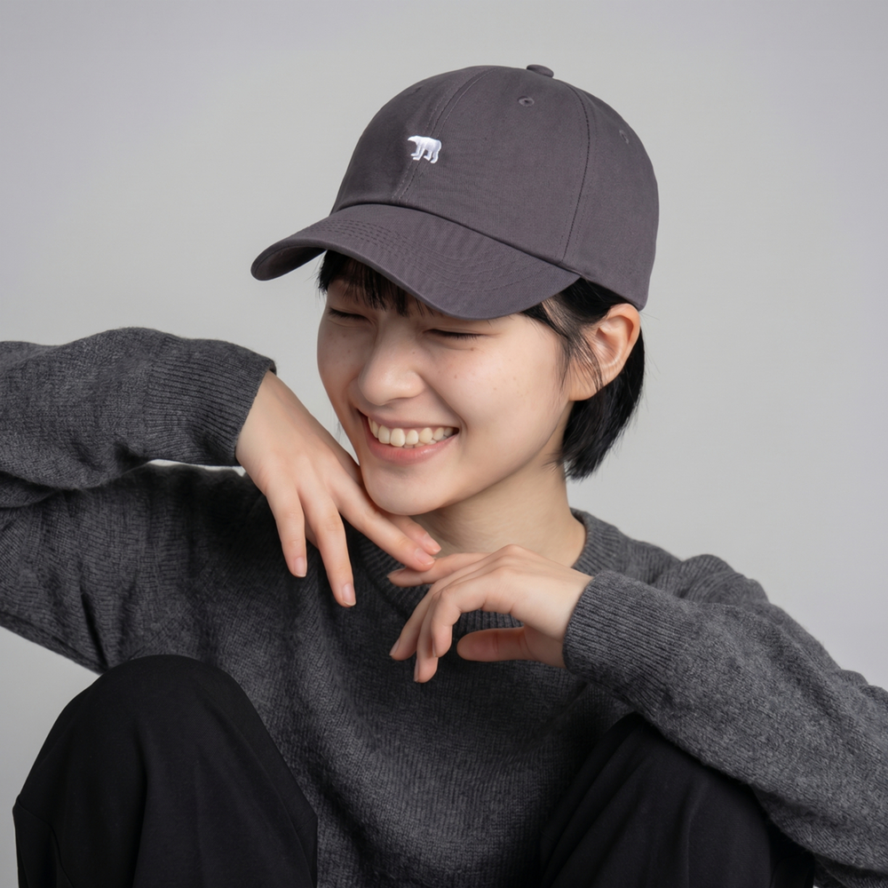 얼굴작아보이는 볼캡 미니베어 깊은 모자 대두 러닝 이미지 8
