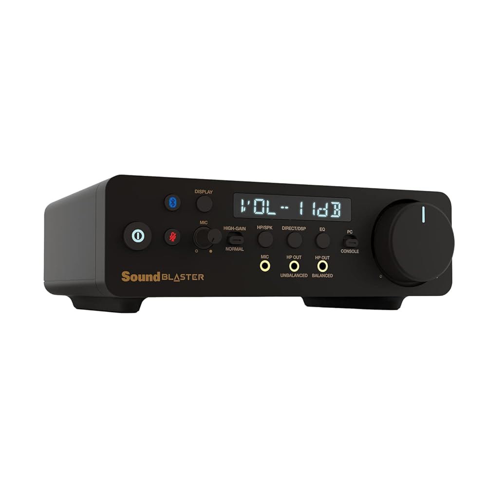 크리에이티브 랩스 사운드 블래스터 X5 HI-RES 외장 듀얼 DAC USB 카드 - 상품 이미지