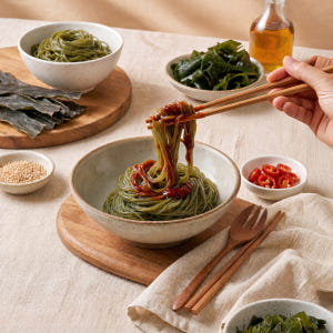 [슈퍼적립] 슬로우래빗 미역곤약면 32kcal 180g, 24개 맛있게 먹은 솔직 후기 - 상품 이미지 2