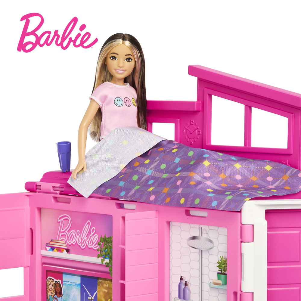 [BARBIE] 바비 패밀리 겟어웨이 하우스 플레이세트 인형놀이 가족놀이 역할놀이 여아선물 가방집 이미지 8