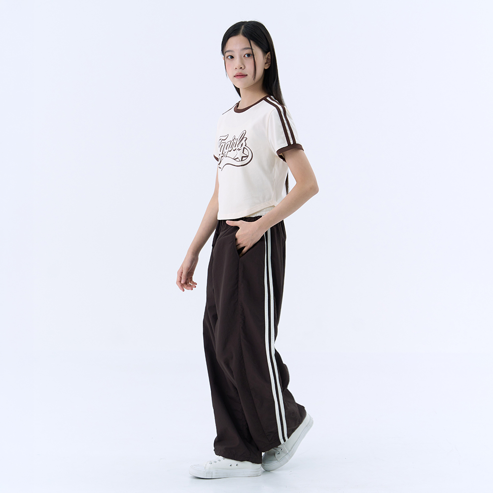 더데이걸 옆선 테잎 장식 벌룬 화섬 팬츠 TGTA26401 - 상세 이미지 2