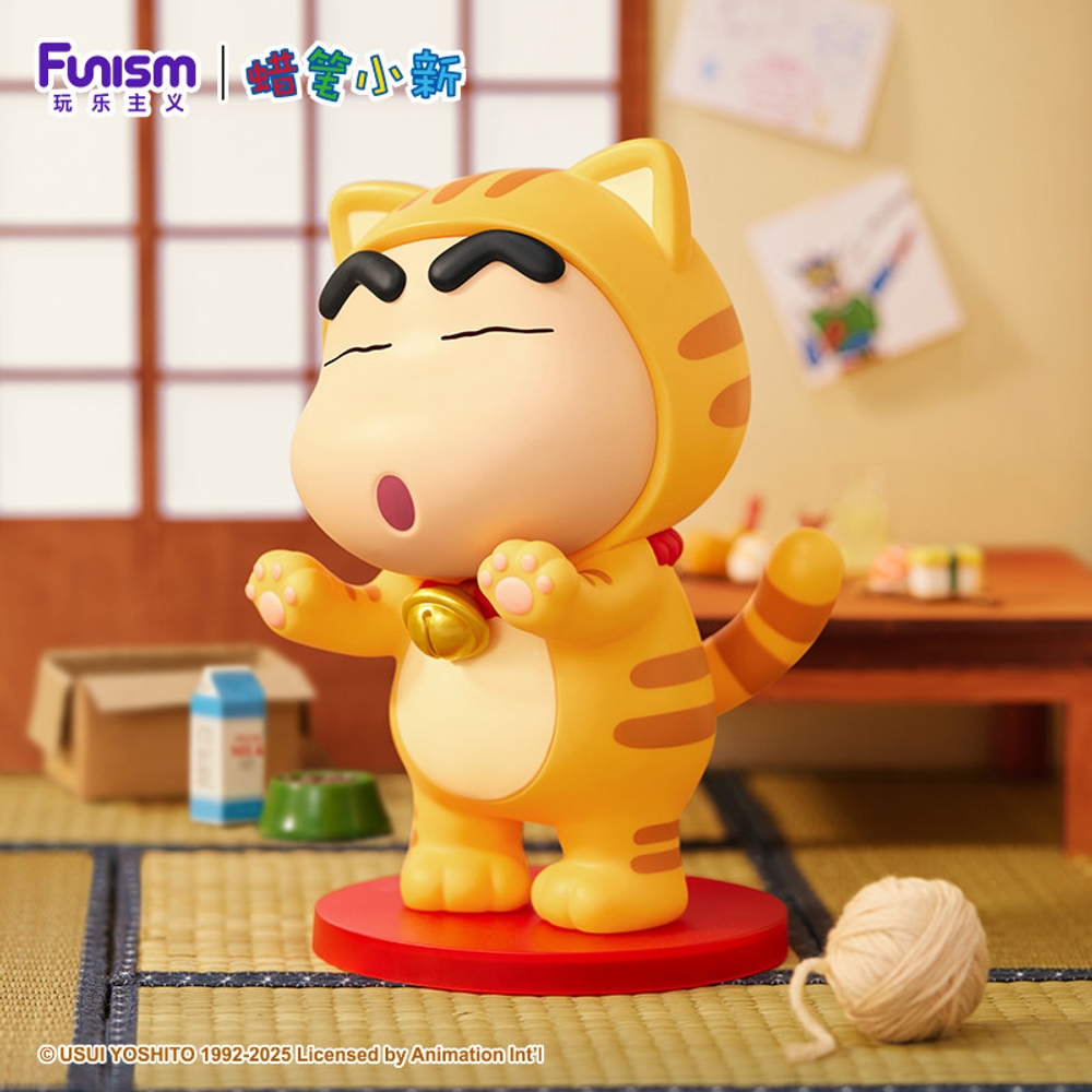 퍼니즘 짱구 피규어 20cm 짱구는못말려 고양이 코스튬 시리즈 컬렉션 소장품 장식 소품 짱구 고양이 코스튬 20cm - 상품 이미지