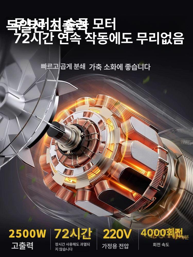 동물사료 절단기 건초 여물 분쇄 농기계 축산용 볏짚 옥수수 줄기 가지 절단 분쇄기 돼지 닭 소 가축 사육 농장 기계 - 상세 이미지 3