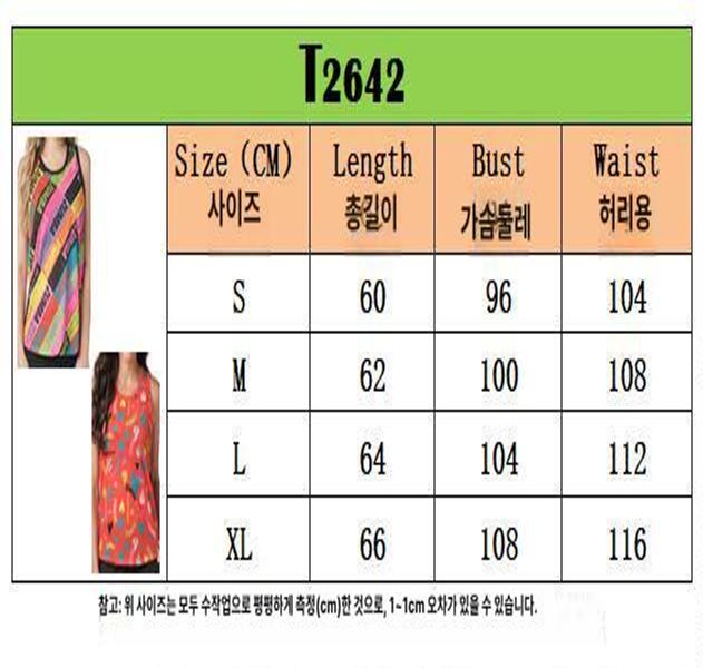줌바웨어 댄스복 여름 트레이닝복 M 탑 요가 T2642 오렌지 S - 상세 이미지 3