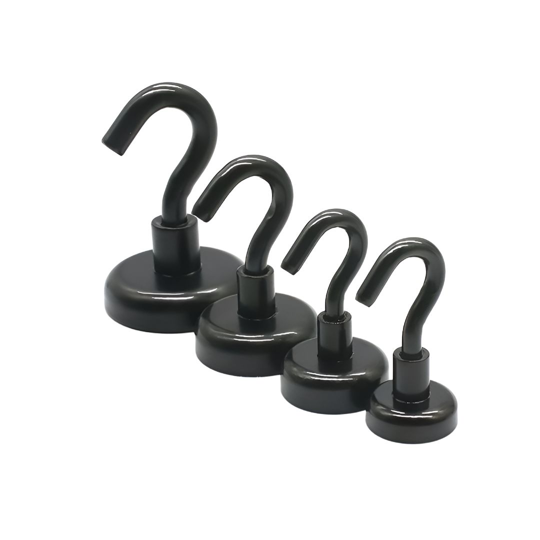 초강력 네오디움 블랙 자석 홀더 네오디뮴 고리 원형, 12mm - 상세 이미지 3