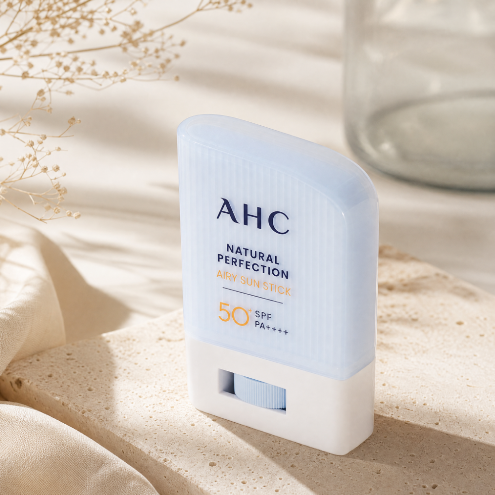 AHC 내추럴퍼펙션에어리선스틱 지속 내수성 산뜻 보송 선스틱 14g, 4개 - 상세 이미지 3