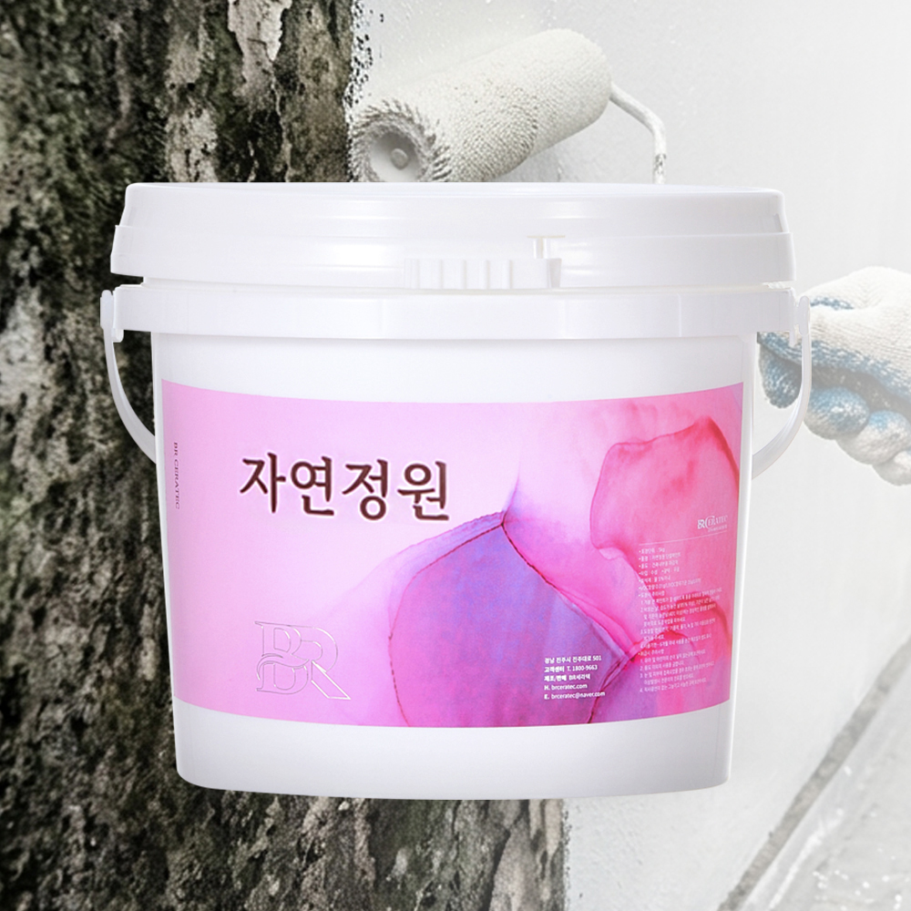 자연정원 곰팡이 결로 방지 페인트 베란다 탄성코트 친환경 셀프 규조토 단열 화이트 10kg
